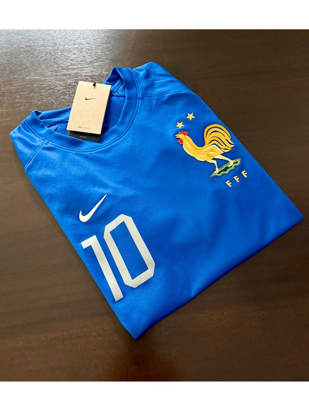 Nike France Blue Mbappe Jersey Large